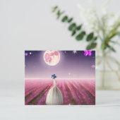 シュレアルヴィンテージピンクフィールドブライド&ムーン カード (スタンド正面)