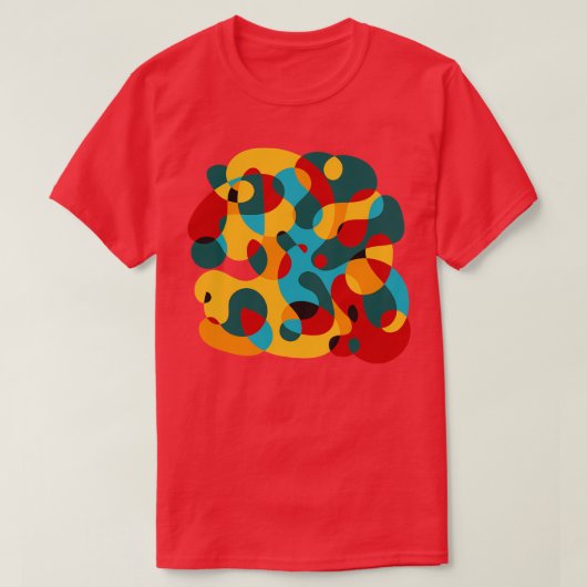 シュレアル図形ミロインスパイア13 Tシャツ (デザイン正面)