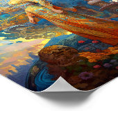 シュレアル女神クイーンファンタジーアート ポスター (角)