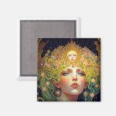 シュレアル女神ファンタジーアート マグネット (正面/裏面)