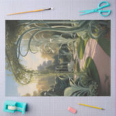 シュレアル新しいガーデンデクページ紙 薄葉紙 (クラフト)