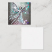 シュレアル色彩の鮮やかパールスフェアリー スクエア名刺 (正面/裏面)
