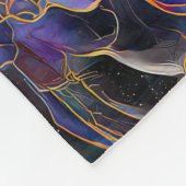 シュレアル・イーグル フリースブランケット (角)