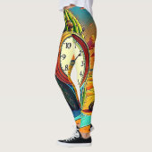 シュレアル・デザートクロックアート レギンス (左)