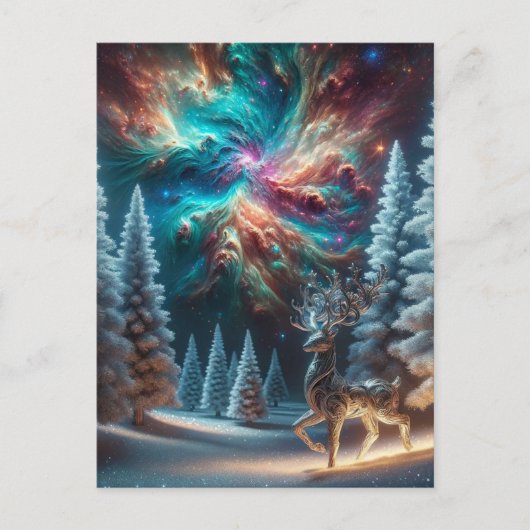 シュレアル・トナカイ ポストカード (正面)