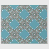 シュレイエルパエレの格子の光沢エレガンス ラッピングペーパー (フラット)