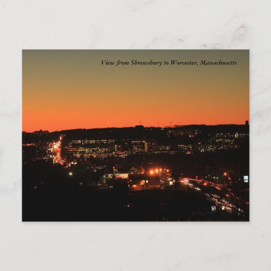 シュレウズベリーウースタートワイライト ポストカード (正面)