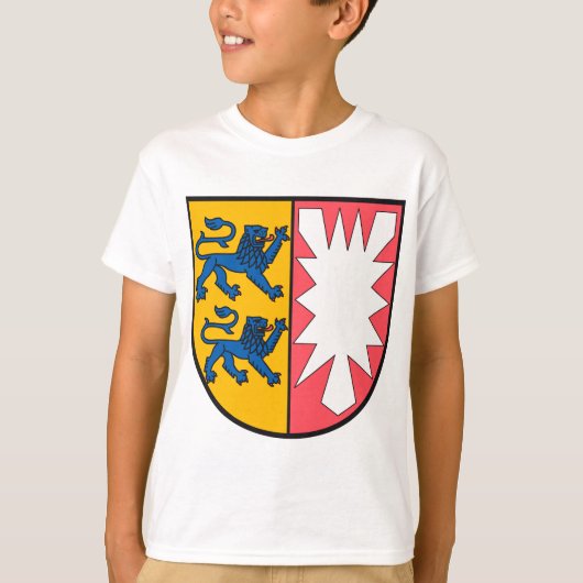 シュレスウィヒ・ホルシュタイン・ワッペン Tシャツ (正面)