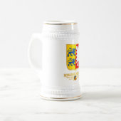 シュレスウィヒ・ホルシュタインCOA ビールジョッキ (正面左)