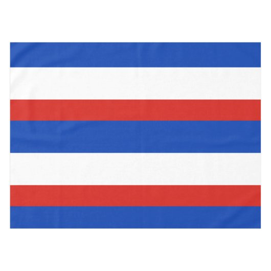 シュレスウィヒ・ホルスタイン州旗 テーブルクロス (正面(横))