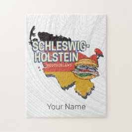 シュレスヴィヒ＝ホルシュタイン州 連邦州 地図 ドイツ ジグソーパズル