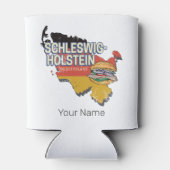 シュレスヴィヒ＝ホルシュタイン州 連邦州 地図 ドイツ 缶クーラー (裏面)