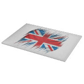 シュレッダーの英国国旗の旗 カッティングボード (角)