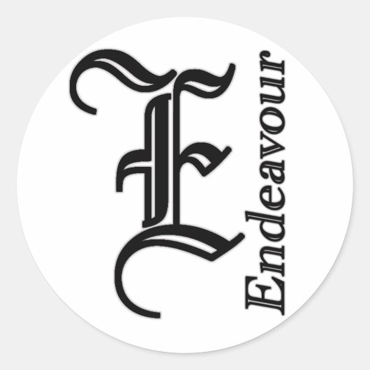 シュレッダーエンデバーヨット ラウンドシール (正面)