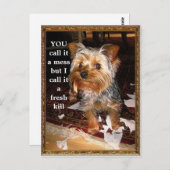 シュレッダーカスタマイズ可能はがき ポストカード (正面/裏面)