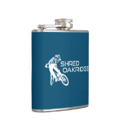 シュレッドオークリッジオレゴン山サイクリング フラスク (右)