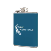シュレッドキングダムトレイルズバーモントマウンテンサイクリング フラスク (左)