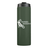 シュレッドセドナアリゾナマウンテンサイクリング タンブラー (正面)