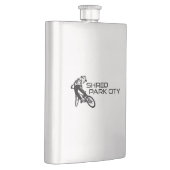 シュレッドパークシティユタマウンテンサイクリング フラスク (右)