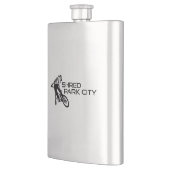 シュレッドパークシティユタマウンテンサイクリング フラスク (左)