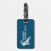 シュレッドパークシティユタマウンテンサイクリング ラゲッジタグ (裏面縦)