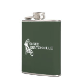 シュレッドベントンビルアーカンサスマウンテンサイクリング フラスク (左)