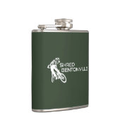 シュレッドベントンビルアーカンサスマウンテンサイクリング フラスク (右)