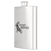 シュレッドベンドオレゴン山サイクリング フラスク (左)