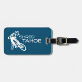 シュレッドレイクタホマウンテンサイクリング ラゲッジタグ (正面横)