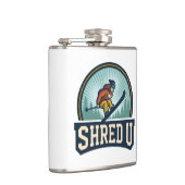 シュレッド大学スキー フラスク (右)