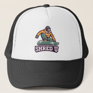 シュレッド大学スノーボード キャップ