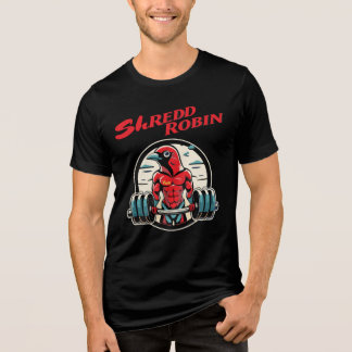 シュレッド・ロビン フィットネス トライブレンドTシャツ