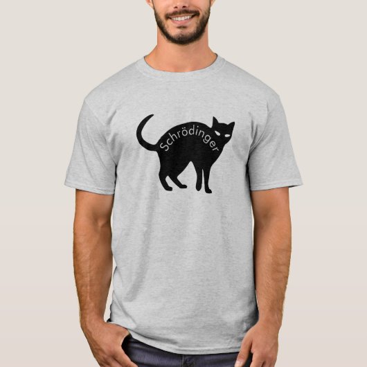 シュレディナーの猫 Tシャツ (正面)
