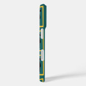 シュレディナーズキャットミッドセンチュリーモダンダークブルー Case-Mate iPhoneケース (裏面 / 右)