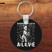 シュレディンガーの死活物理学 キーホルダー (正面)