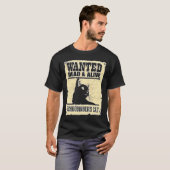 シュレディンガーの猫が死んだか生きていたかを知りたかった Tシャツ (正面フル)