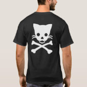 シュレディンガーの猫が死んでいる。 Tシャツ (裏面)