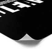 シュレディンガーの猫が生きているパラドックス科学Ge ポスター (角)