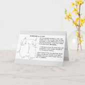 シュレディンガーの猫と宗教 カード (黄色い花)