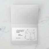 シュレディンガーの猫と復讐 カード (内部)