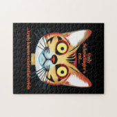 シュレディンガーの猫の存在の危機 ジグソーパズル (横)