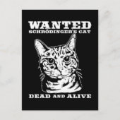 シュレディンガーの猫は死んだか生きたかったか ポストカード (正面)