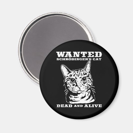 シュレディンガーの猫は死んだか生きたかったか マグネット (正面/裏面)