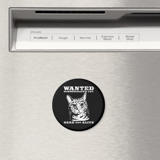 シュレディンガーの猫は死んだか生きたかったか マグネット (インサイチュ (食洗機))
