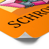 シュレディンガーの猫ジョーク ポスター (角)