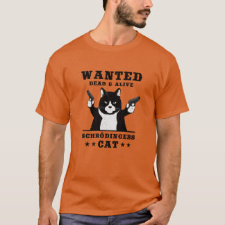 シュレディンガーの猫 パラドックス 量子力学 物理学 Tシャツ