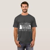 シュレディンガーの猫 レトロ Tシャツ (正面フル)