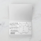 シュレディンガーの猫：政治的に正しいクリスマス カード (内部)