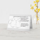 シュレディンガーの猫：政治的に正しいクリスマス カード (黄色い花)