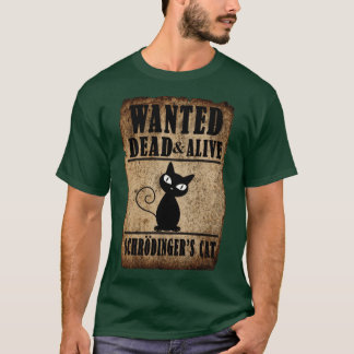 シュレディンガーの猫 死んでる 生きてる ヴィンテージ レトロ Tシャツ